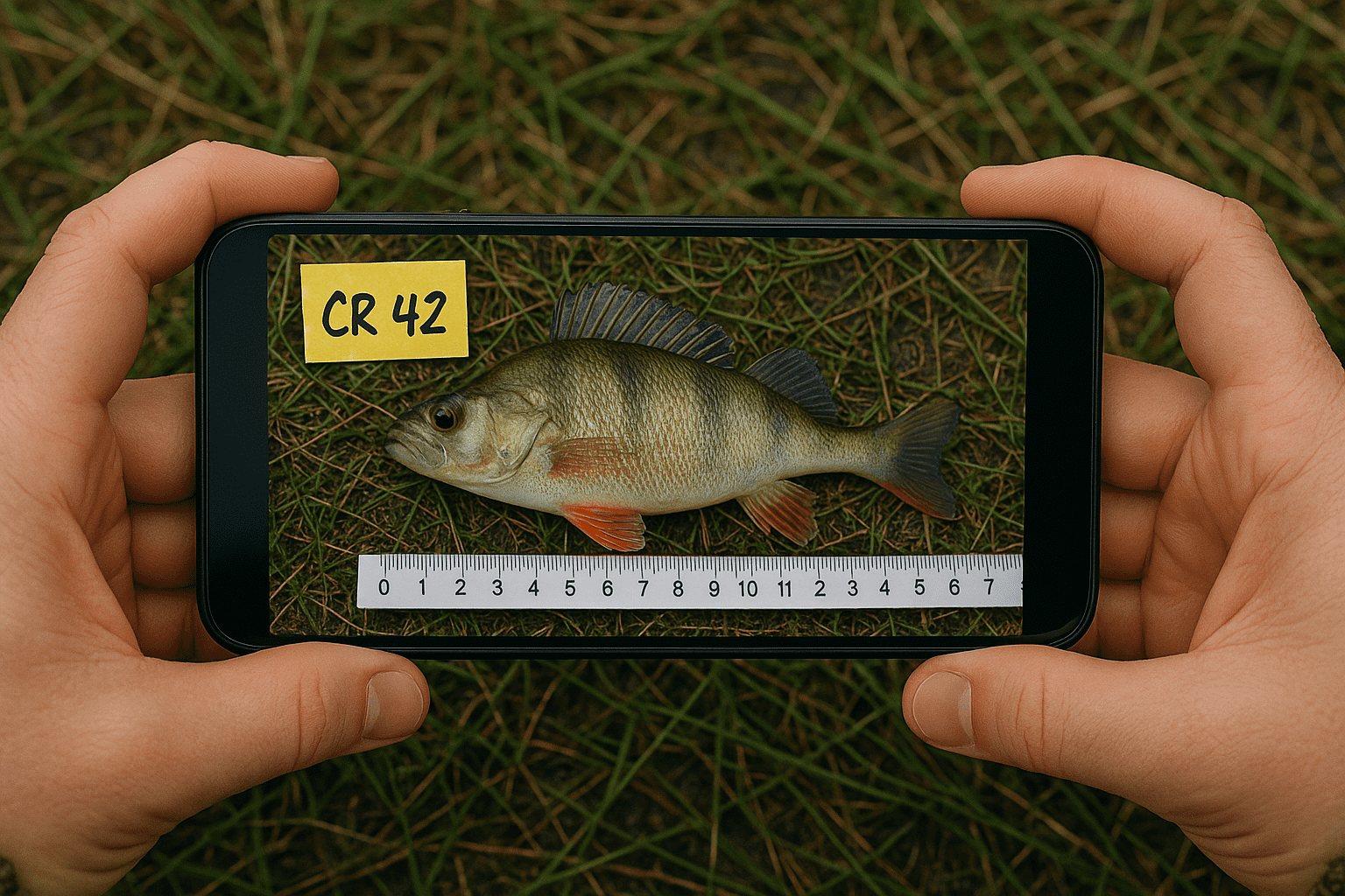 Catch & Release fotografering CR Billede